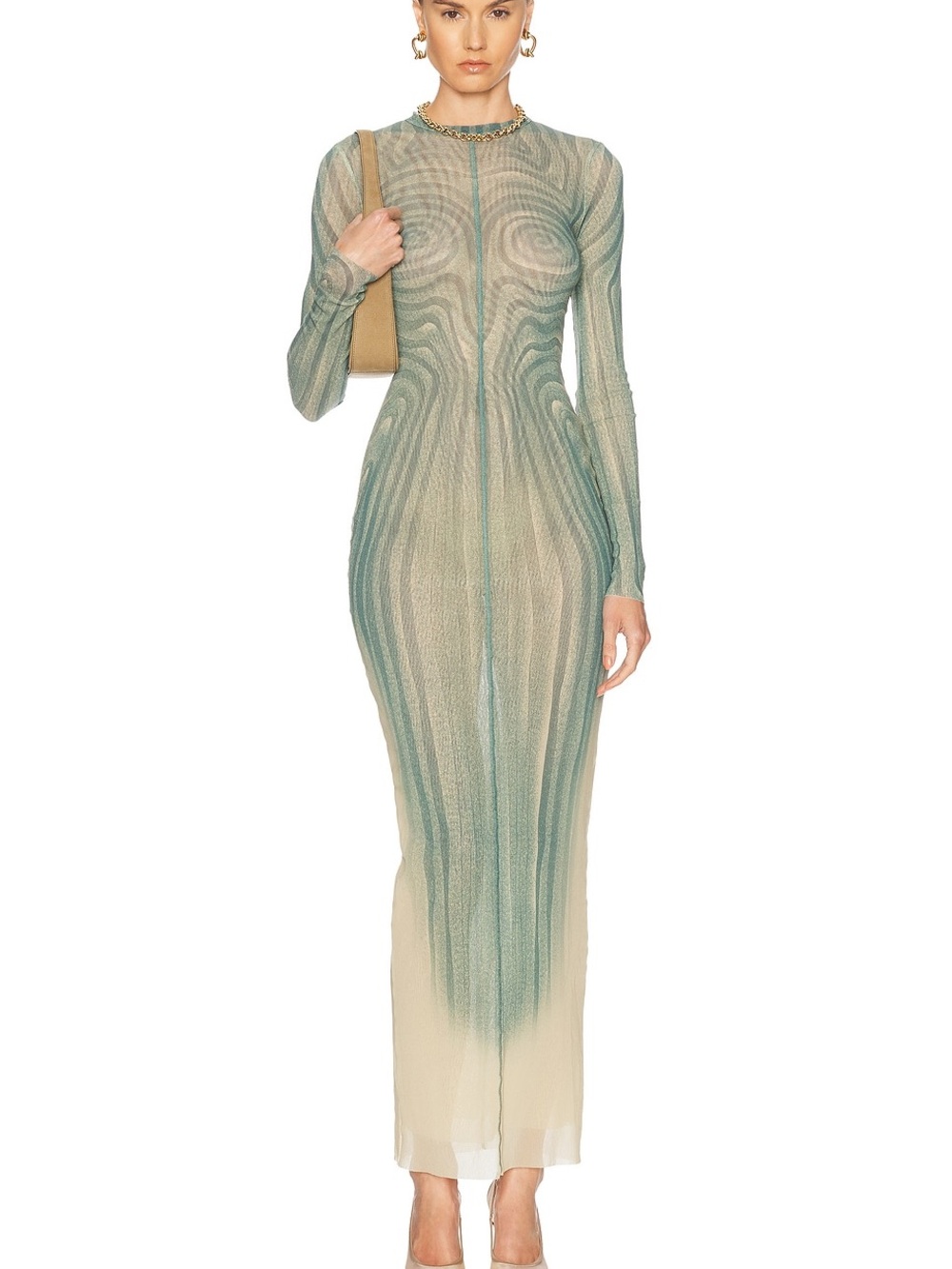 Jean Paul Gaultier Spiral Dress